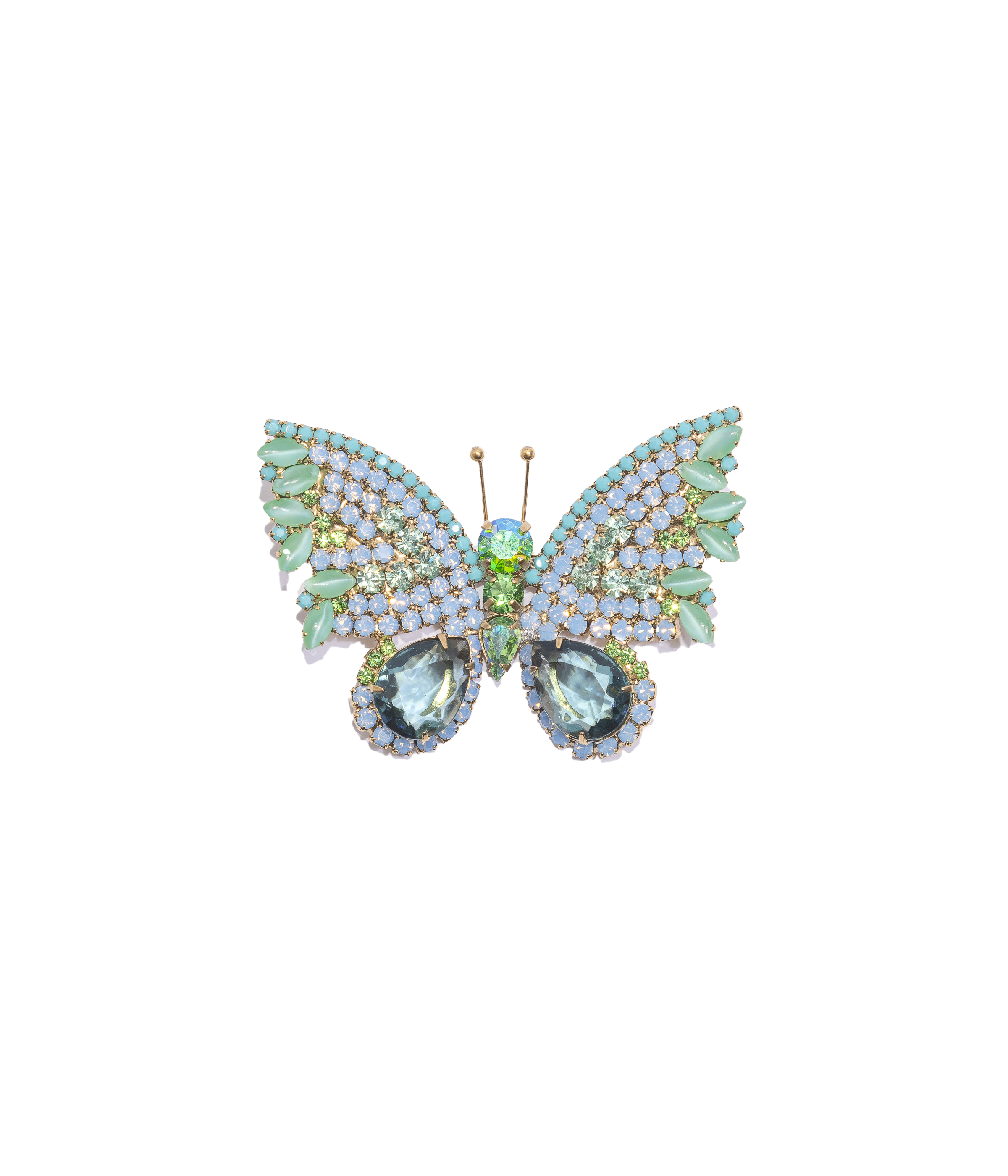 Medium Butterfly in Turquoise / Air Blue Opal