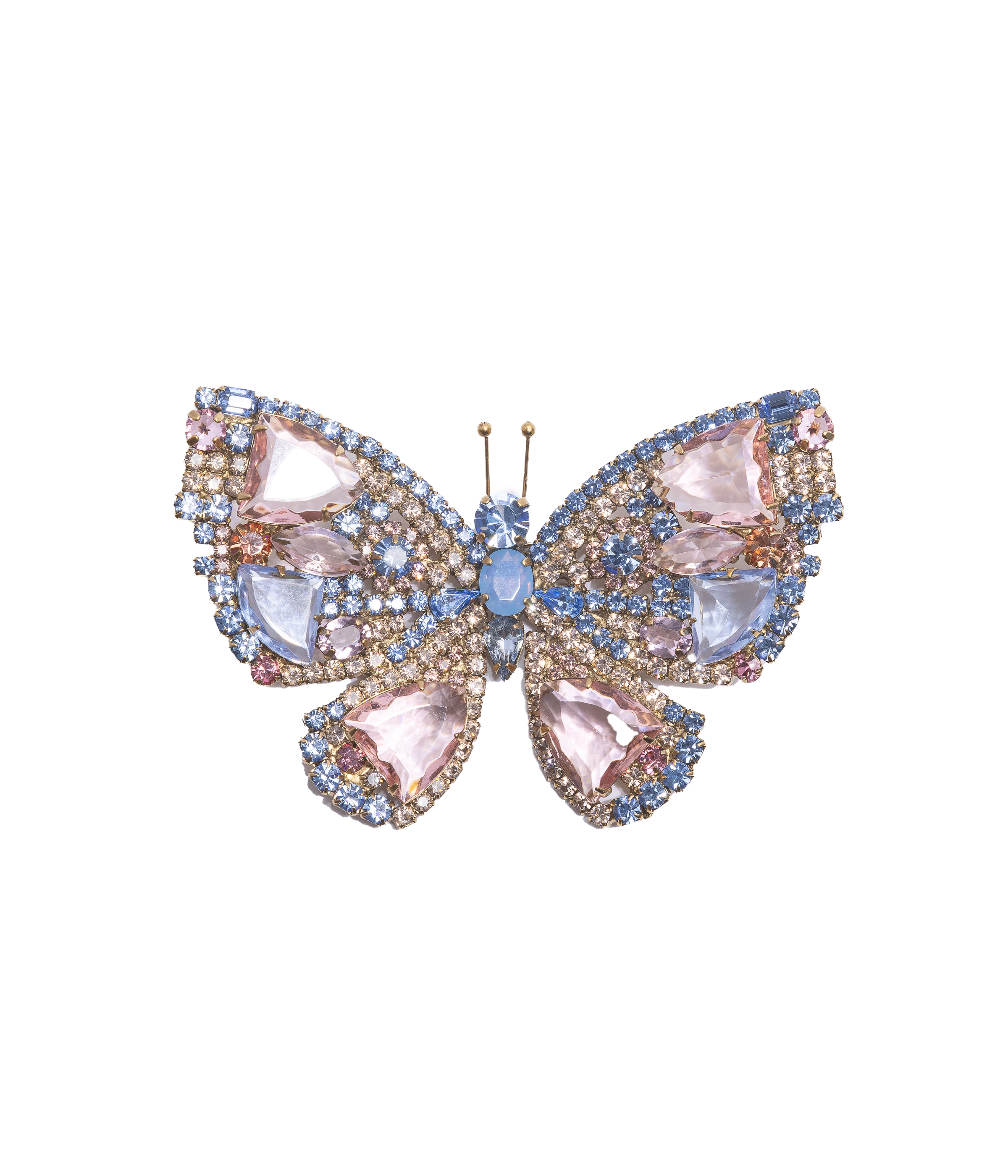 X-Large Butterfly in Rosaline / Light Sapphire