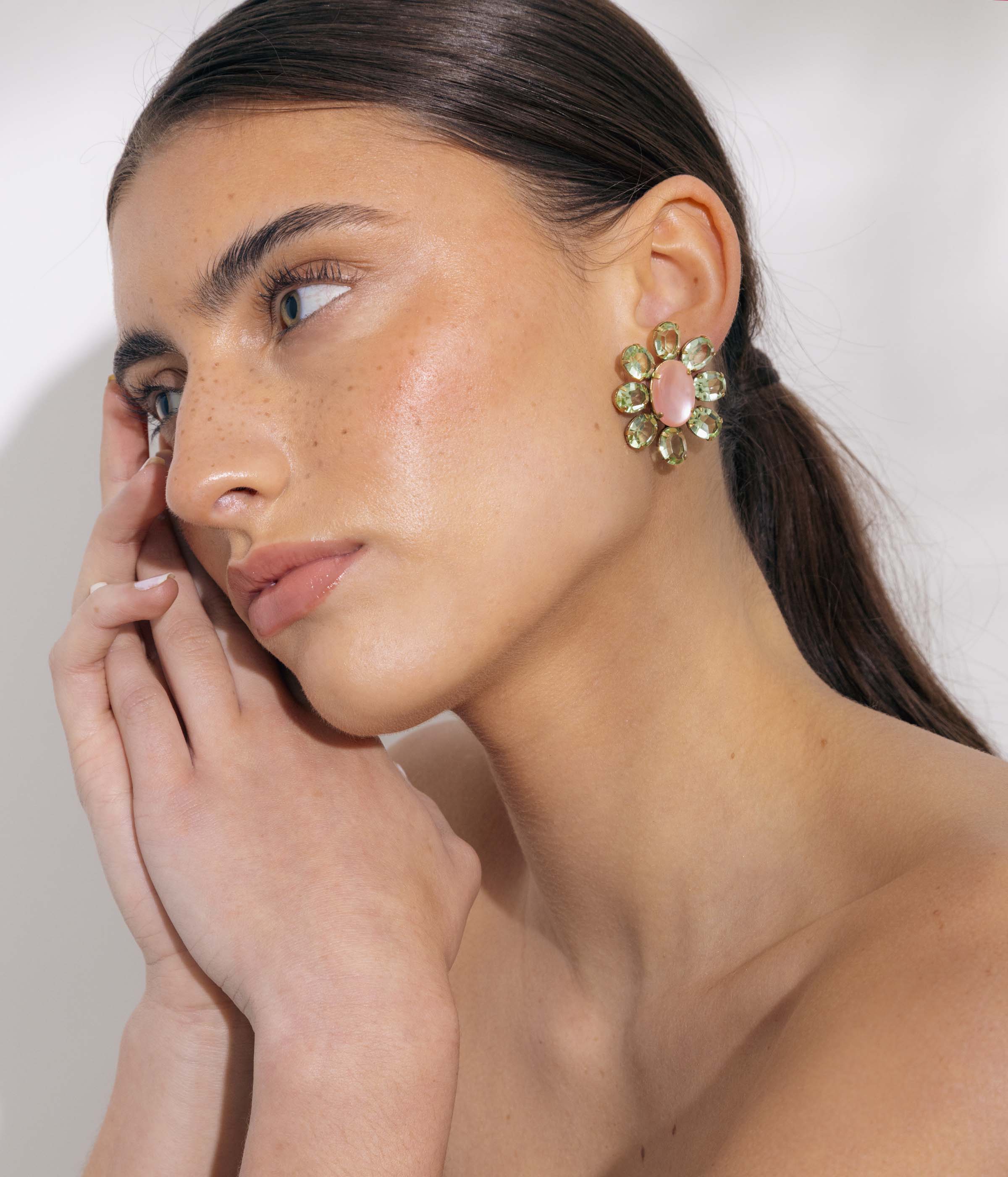 Marguerite Statement Earrings