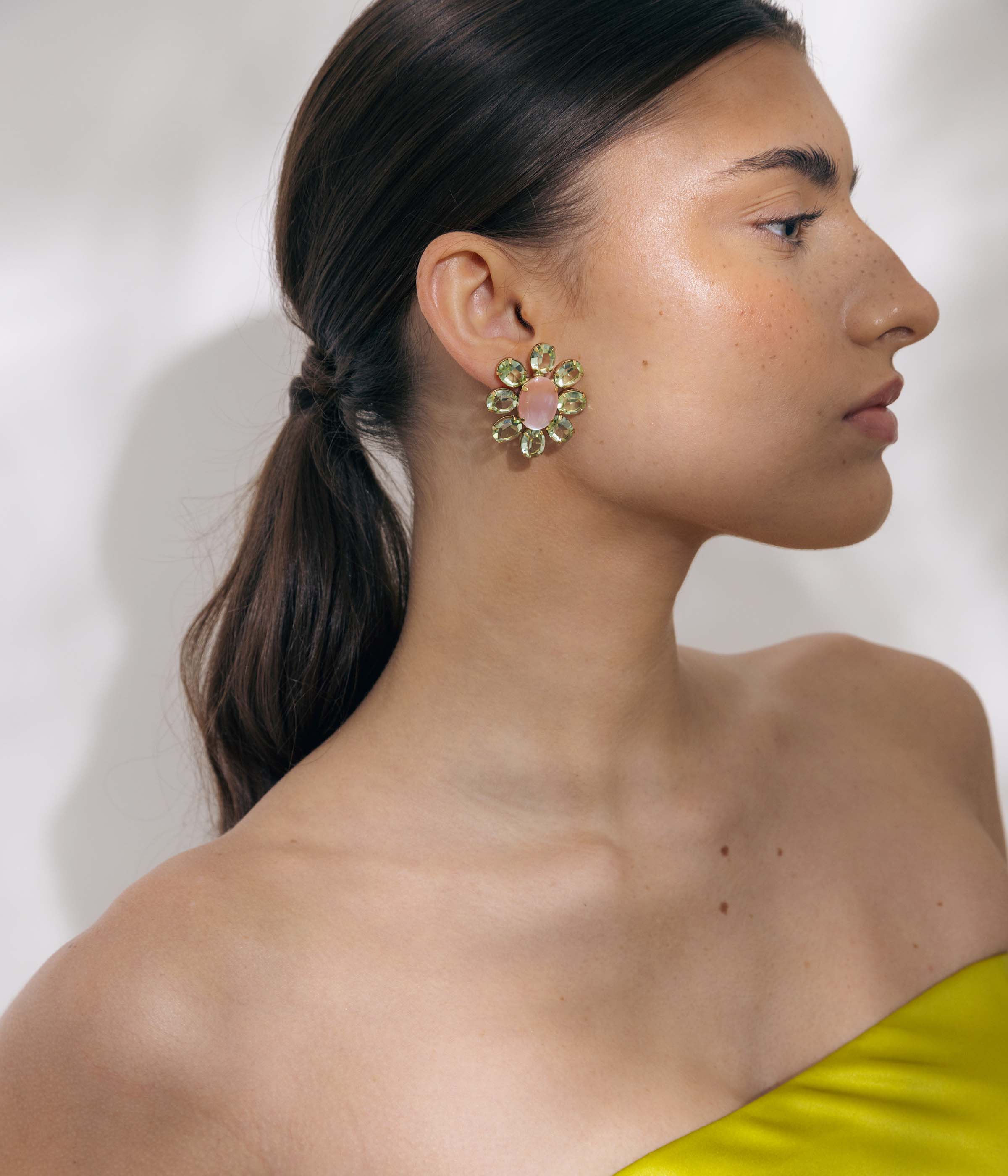 Marguerite Statement Earrings