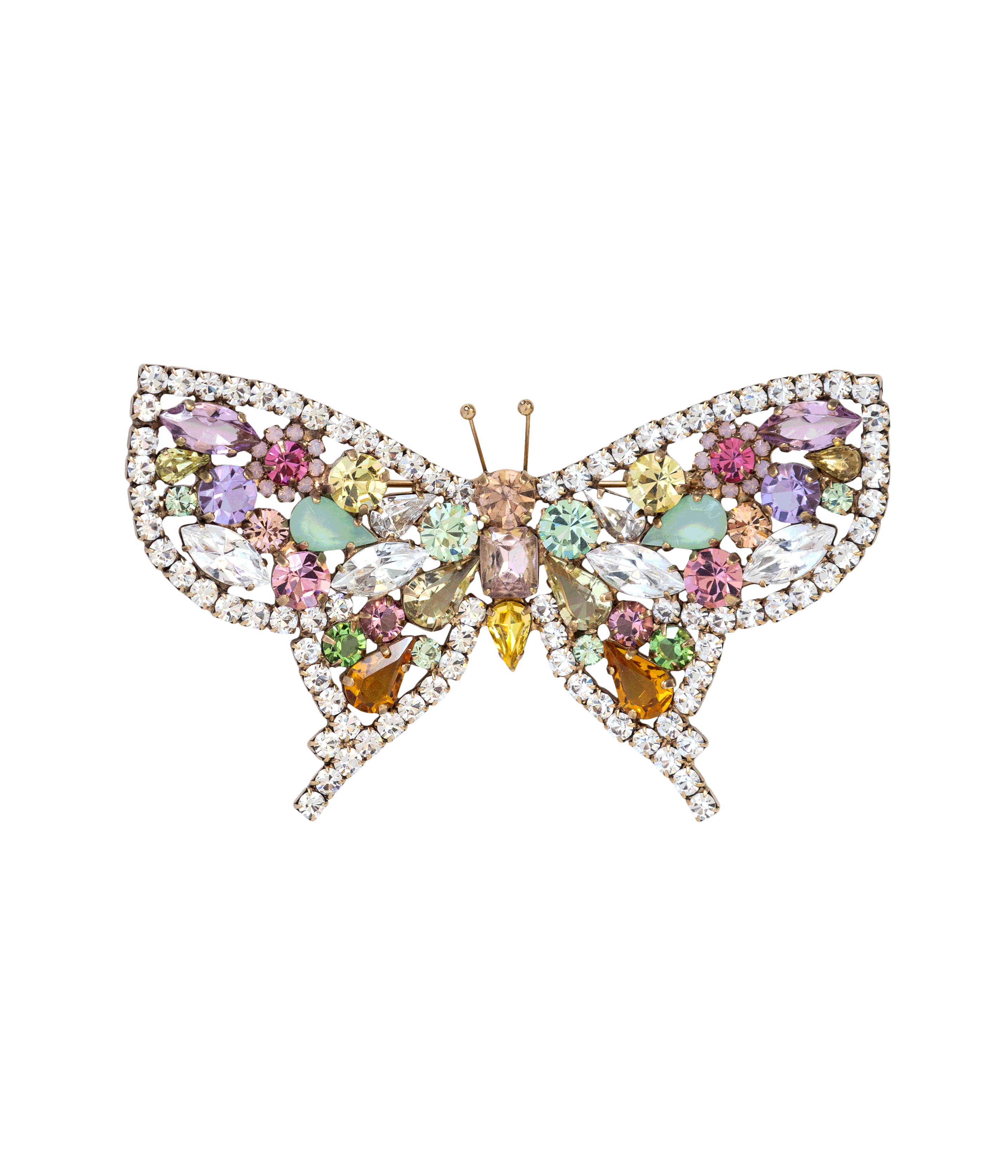 Large Butterfly in Crystal / Multi