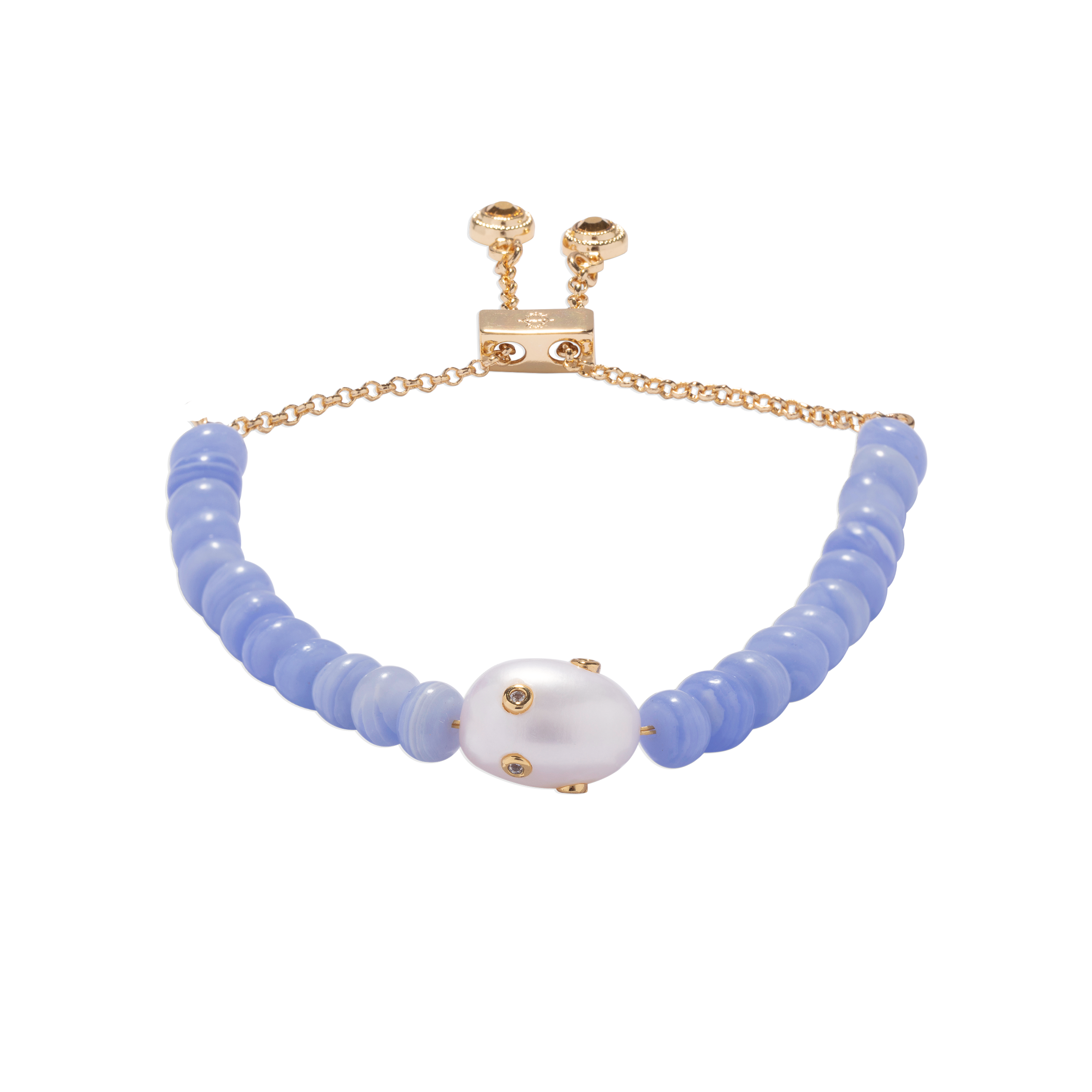 Oceane Pearl Slider Bracelet