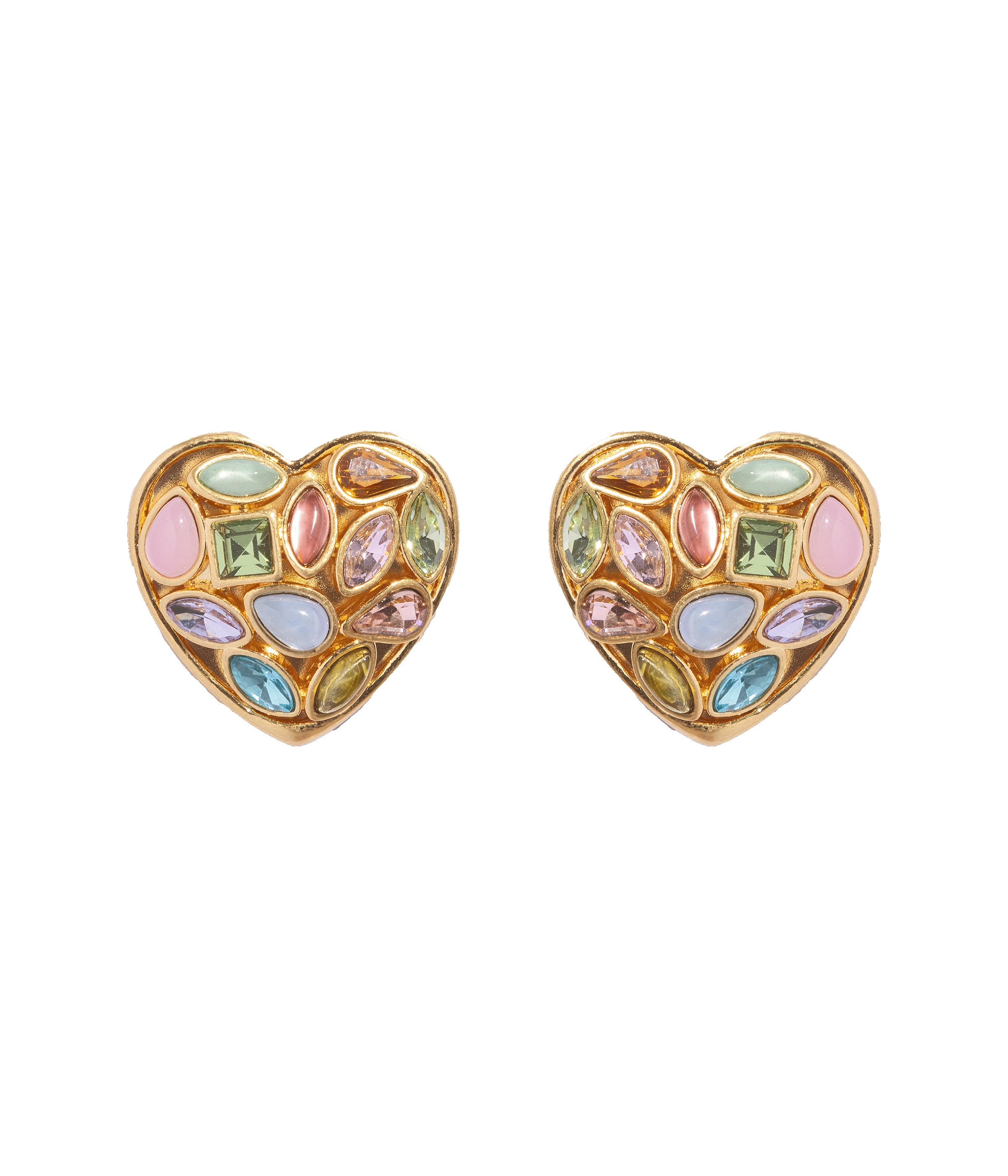 Eliza Heart Earrings