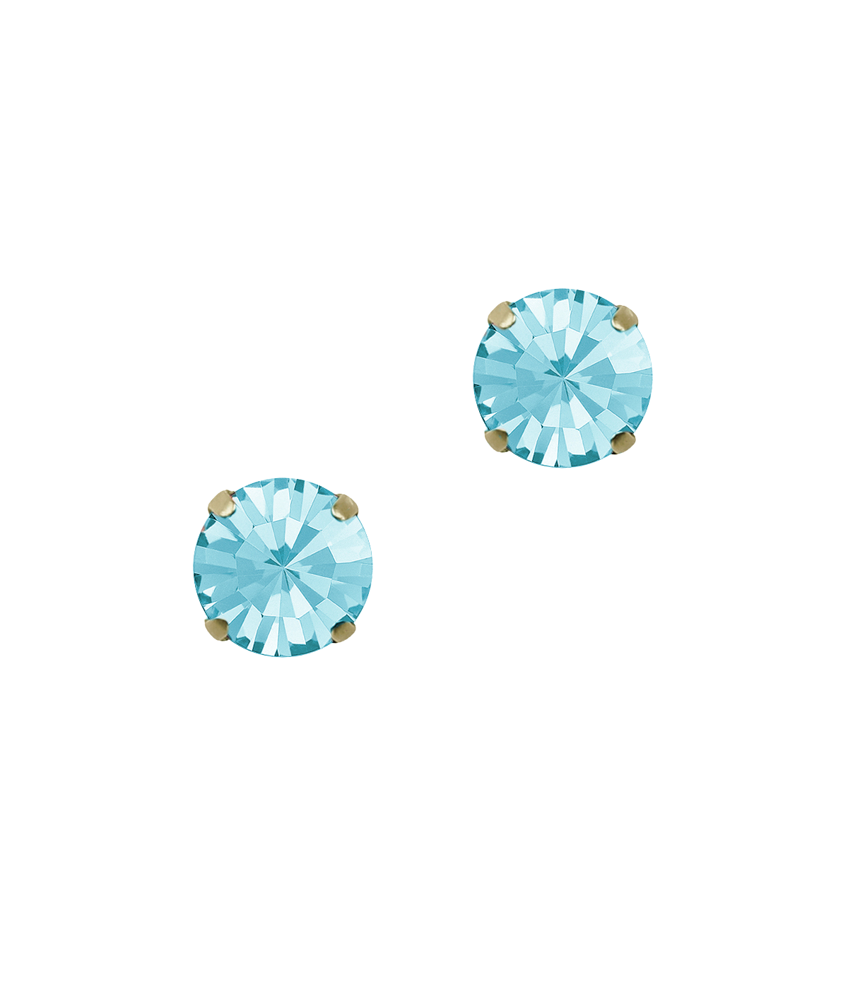 Kaylee Studs in Aqua