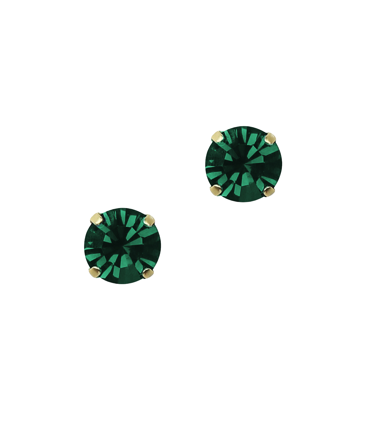 Kaylee Studs in Emerald