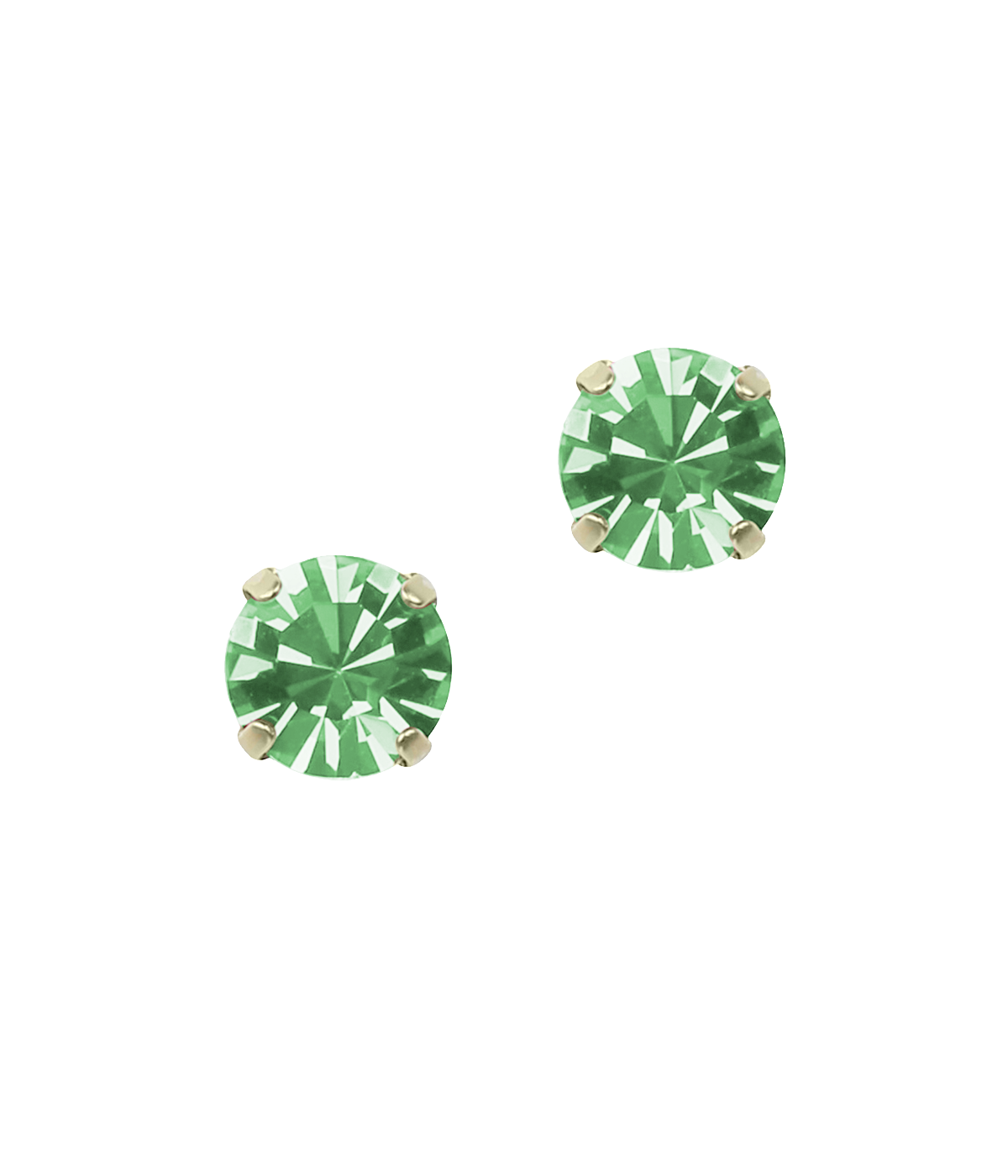 Kaylee Studs in Peridot