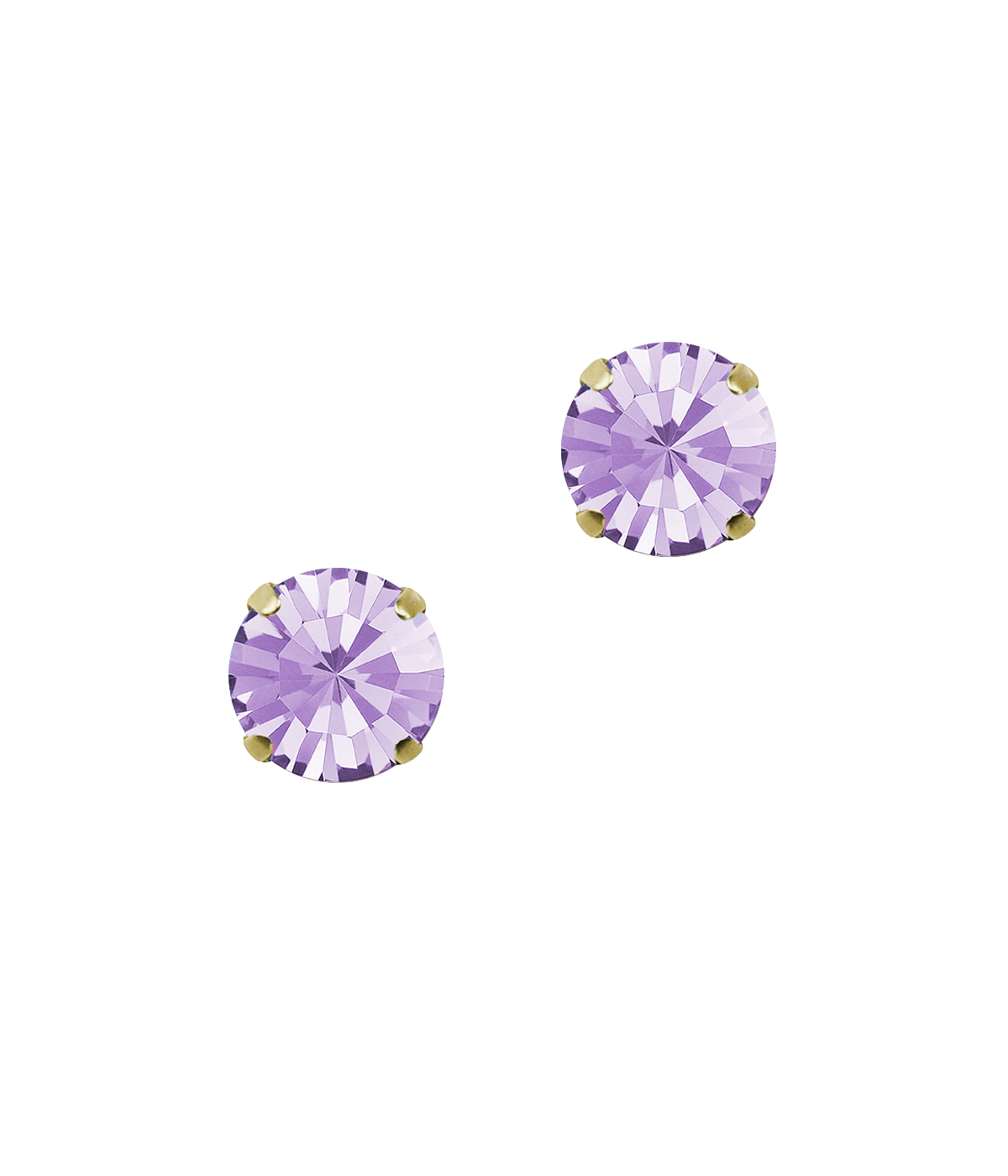 Kaylee Studs in Violet