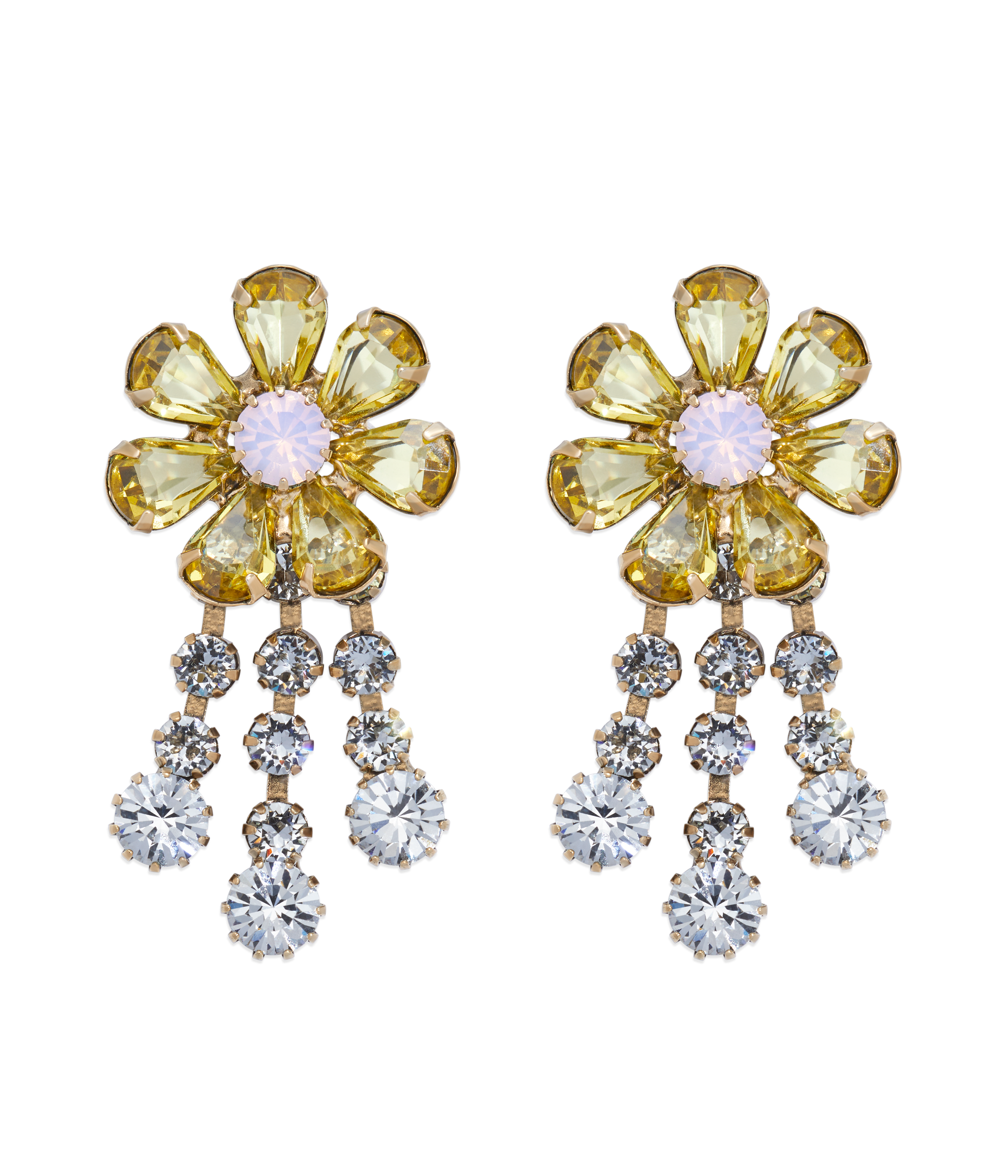 Frances Earrings in Light Topaz