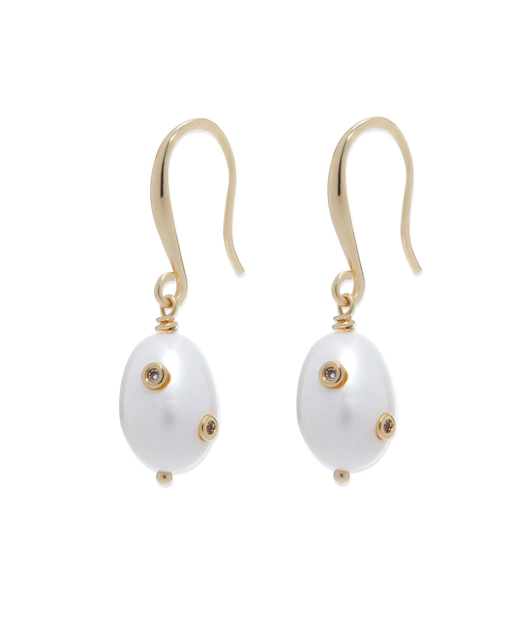 Geneva Pearl Drop Earrings