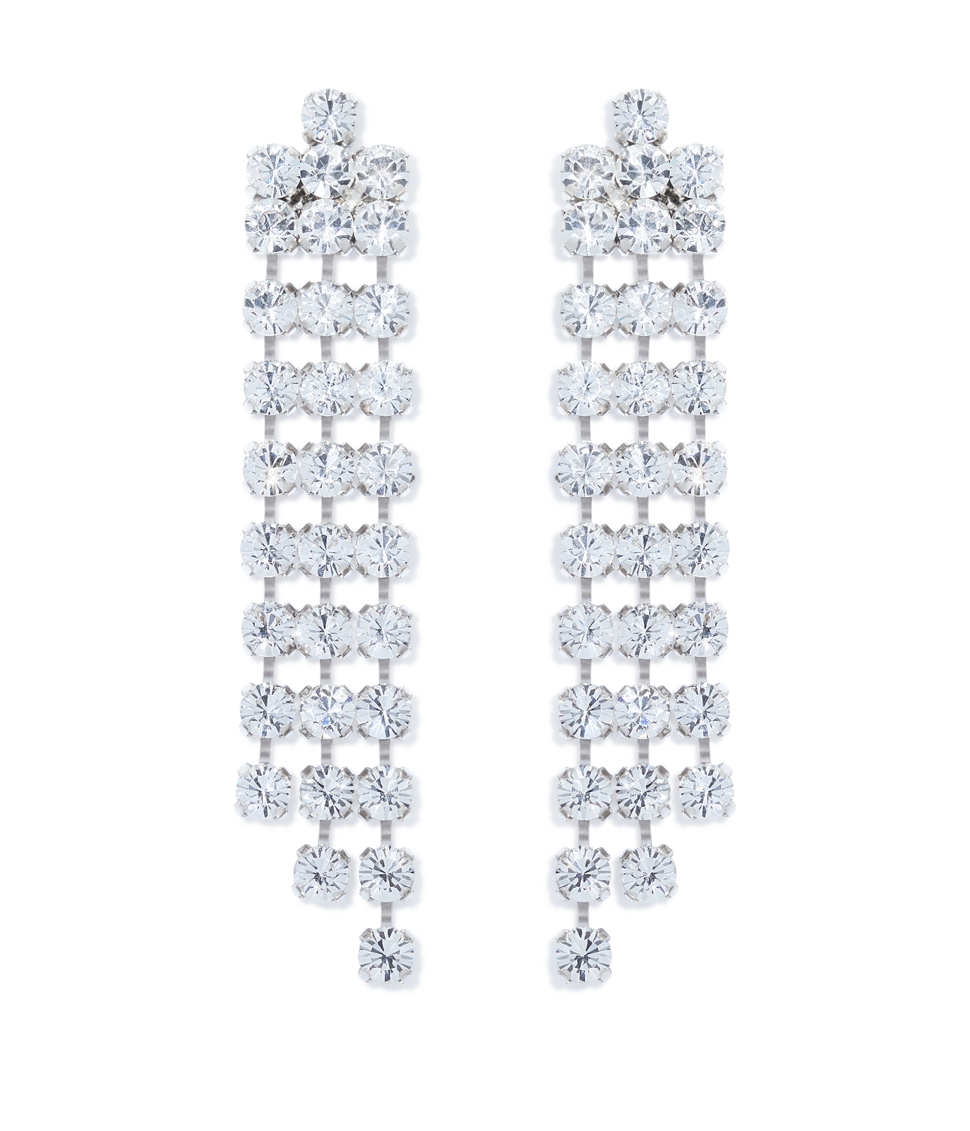 Estelle Chandelier Earrings in Crystal