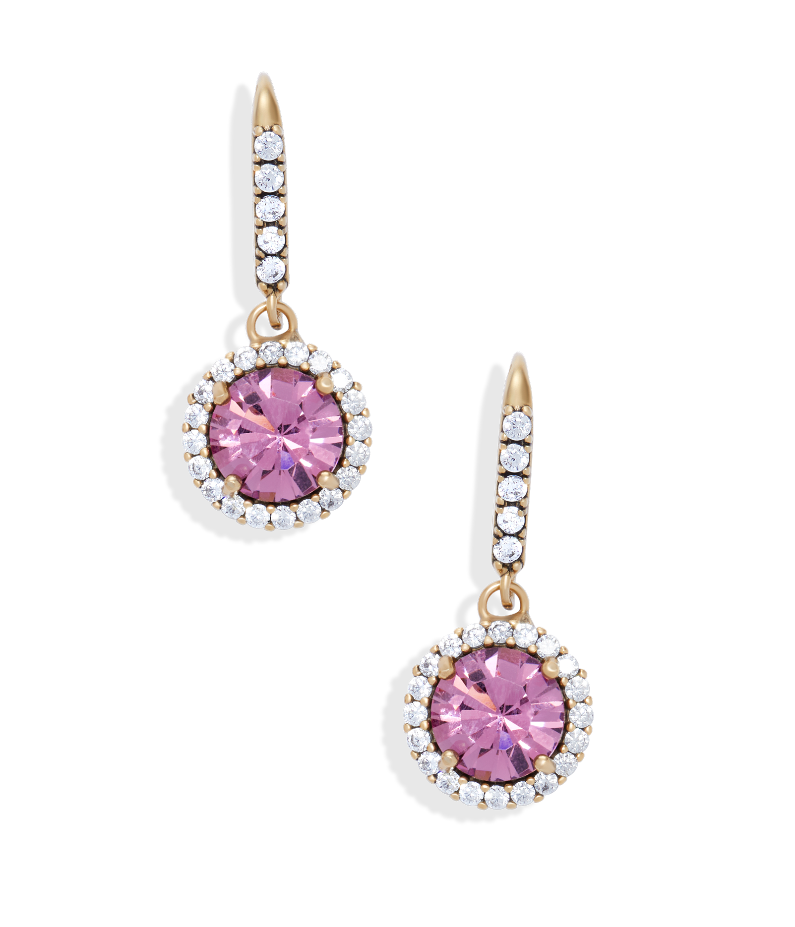 Cece Drop Earrings in Light Amethyst