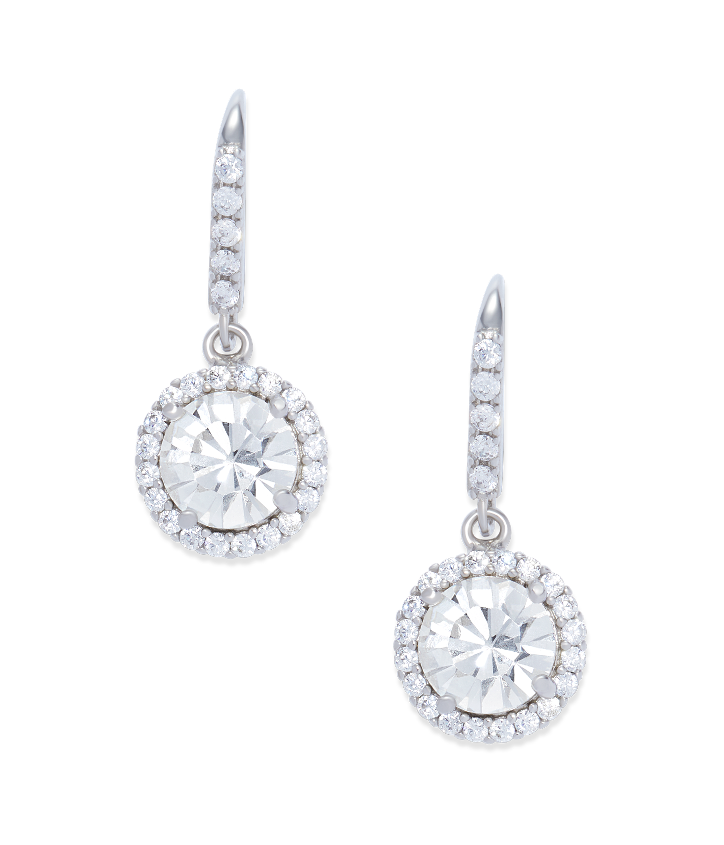 Cece Drop Earrings in Crystal