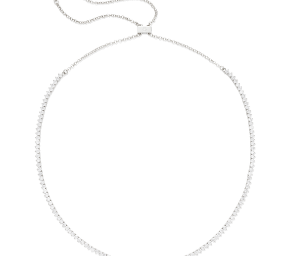 Mercer Slider Tennis Necklace