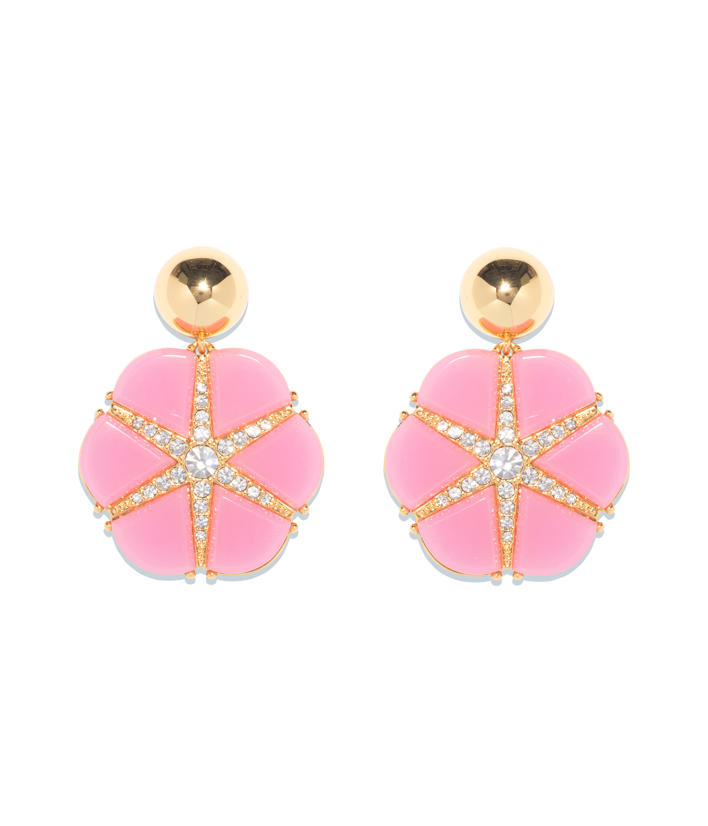 Rosemary Statement Earring in Pink