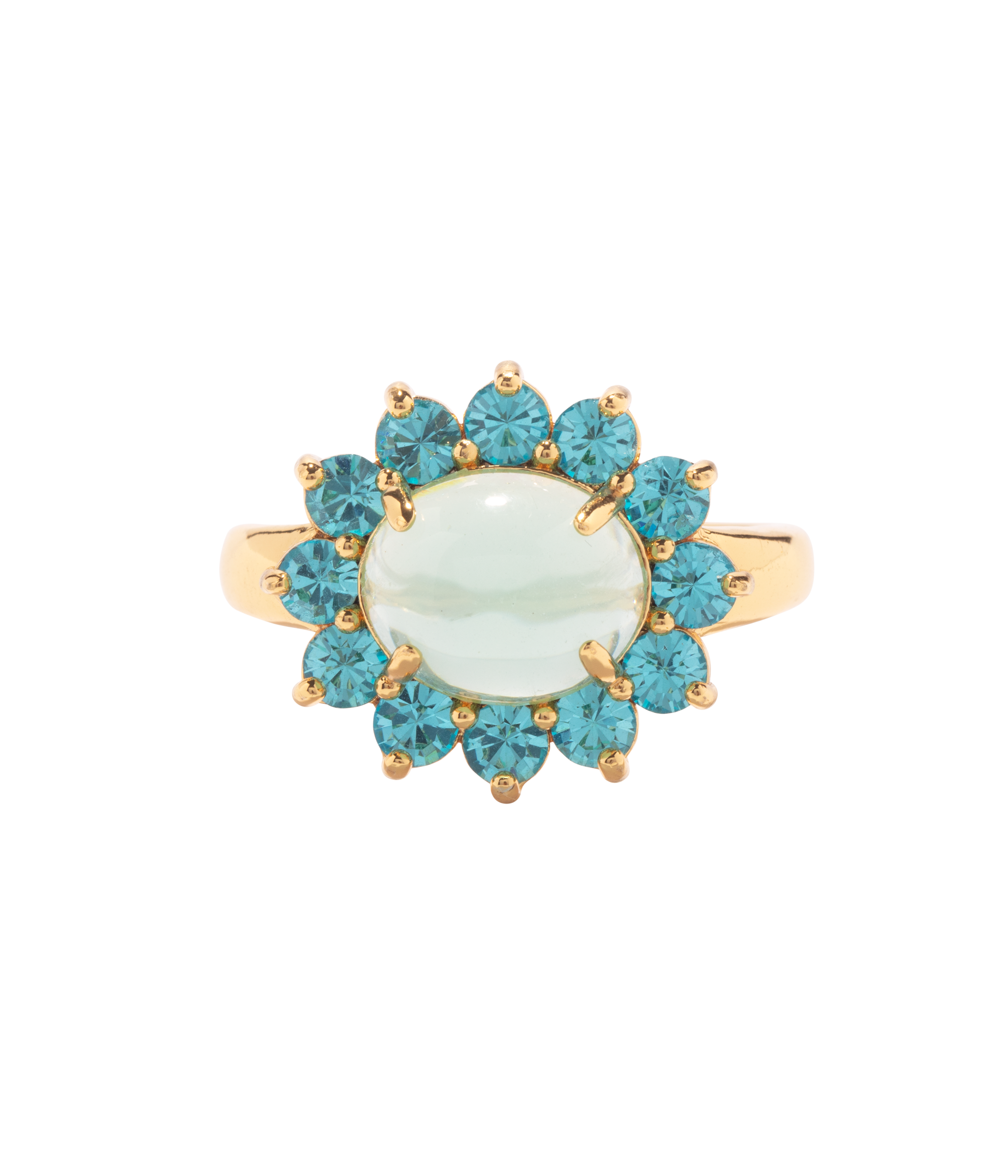 Georgie Ring in Aqua