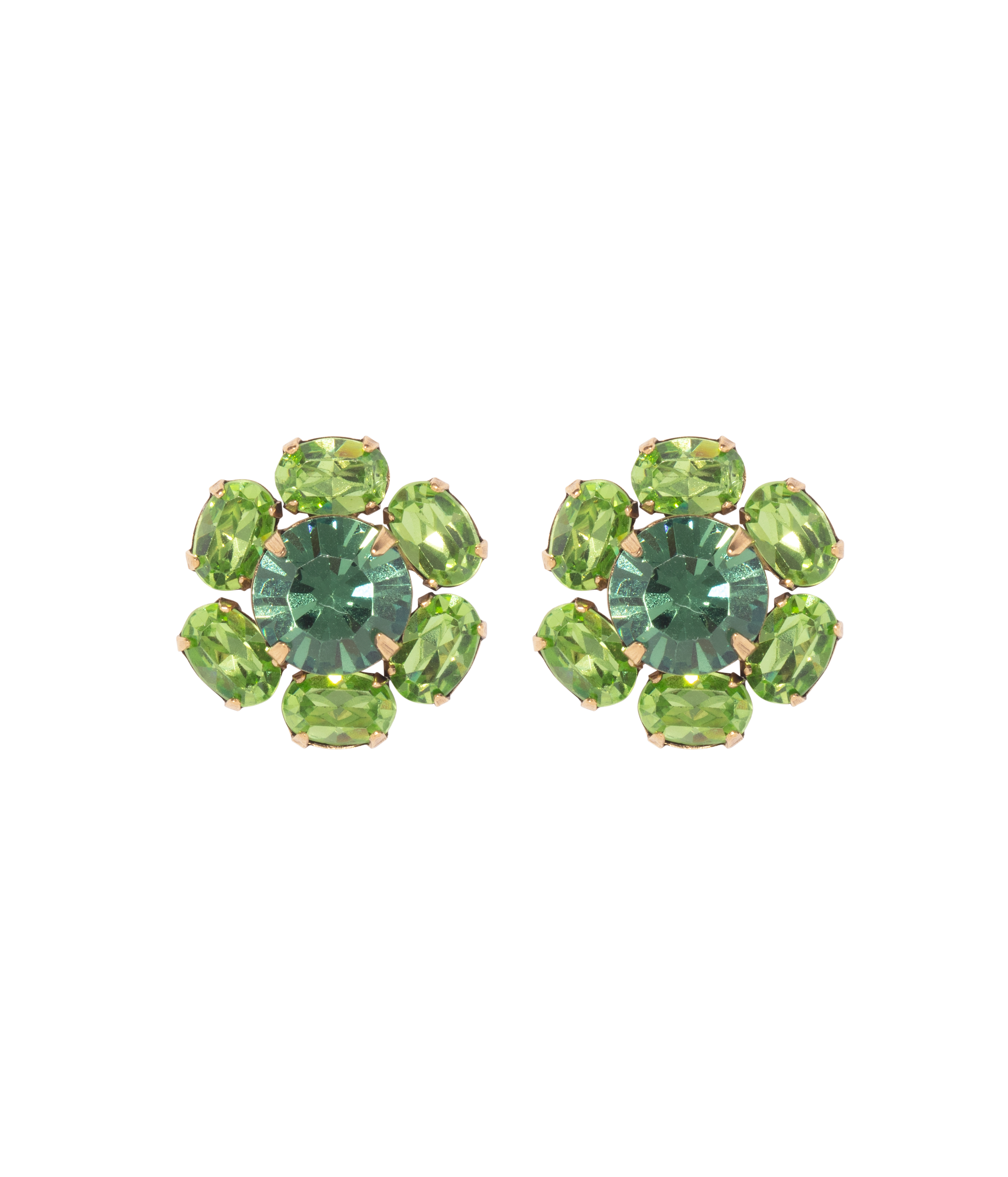 Riley Studs in Fern Green