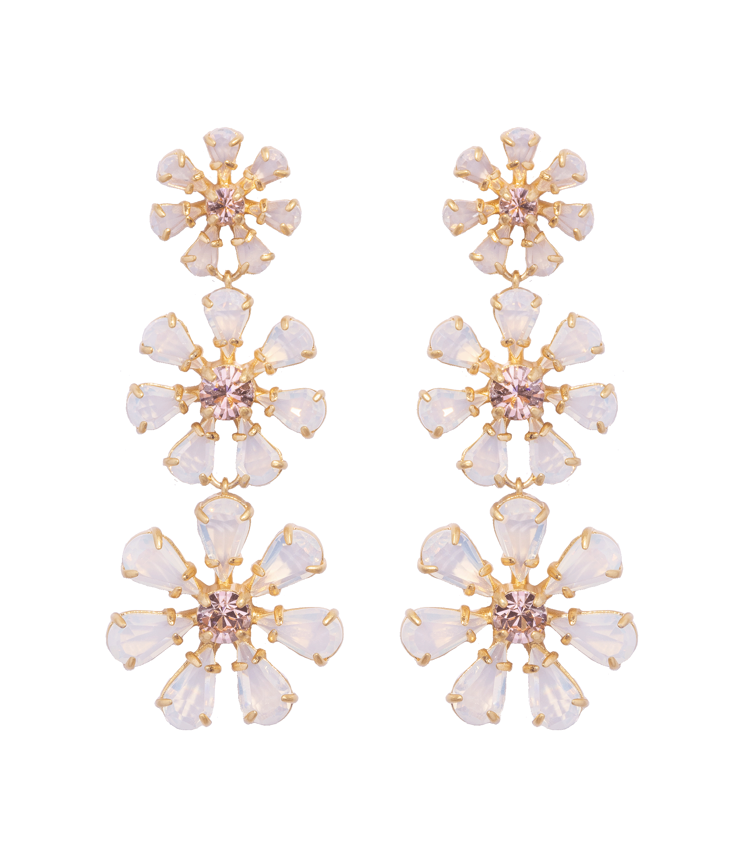 Renata Flower Drop Earrings