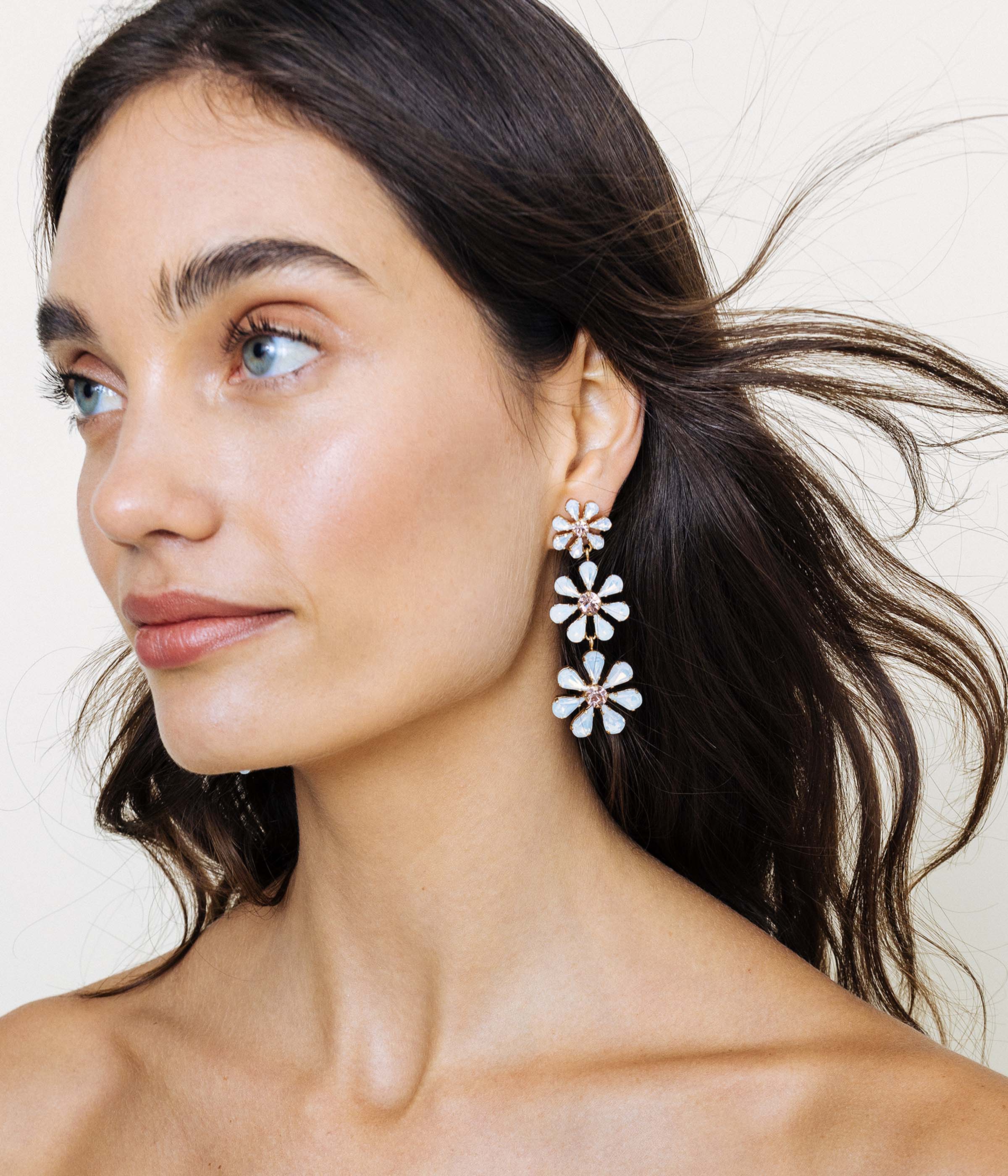 Renata Flower Drop Earrings