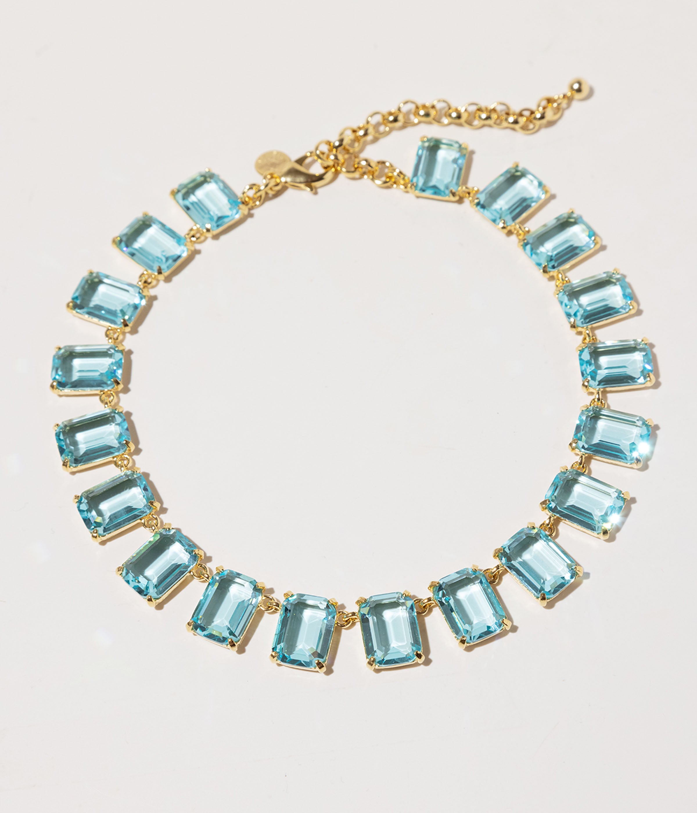 Serena Necklace in Aqua