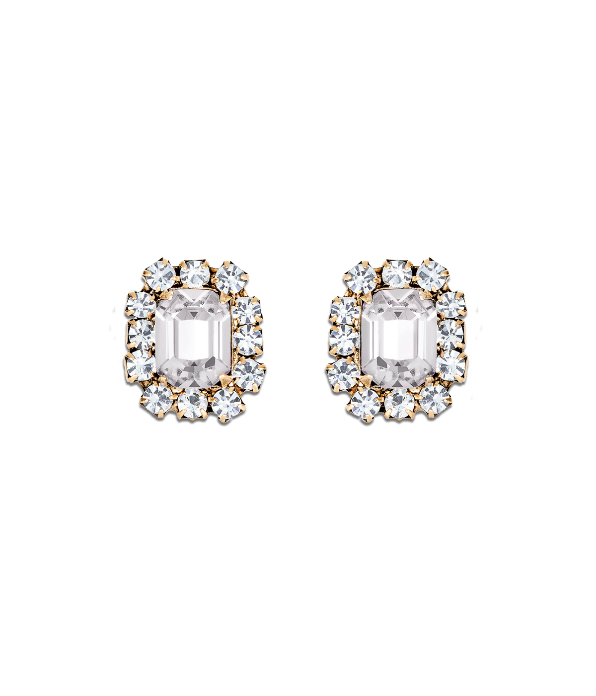 Tati Studs in Crystal