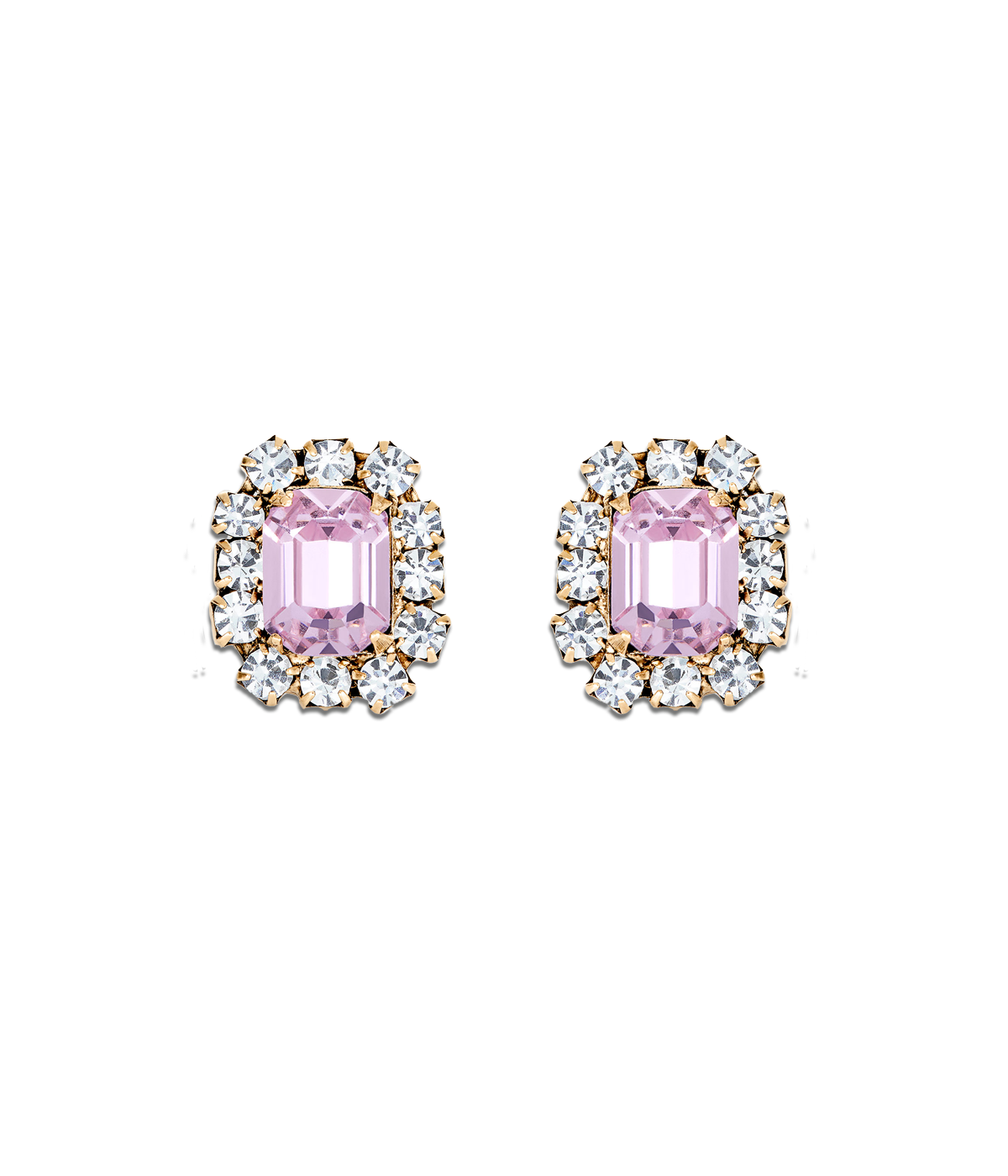 Tati Studs in Light Rose