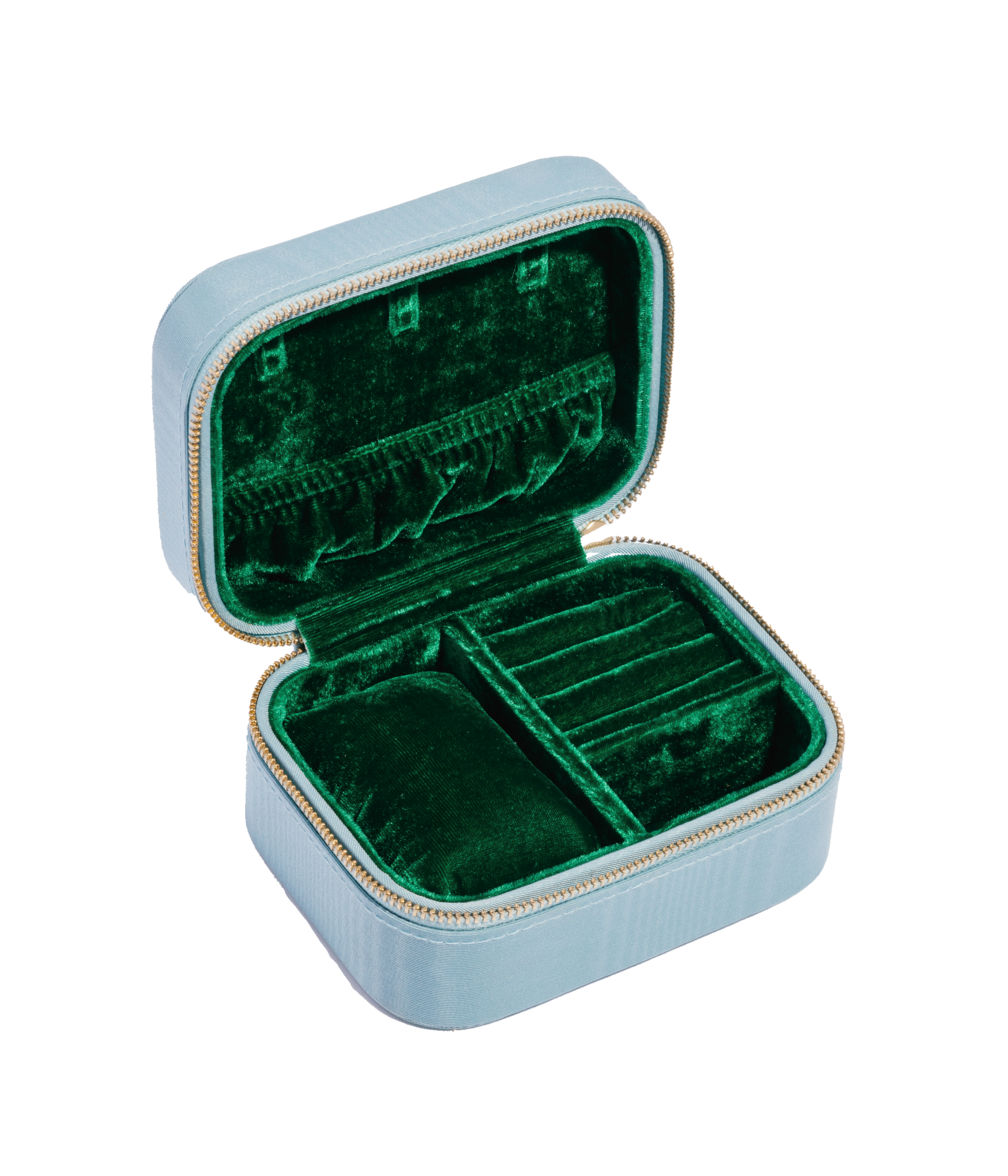 Jewelry Travel Case in Aqua